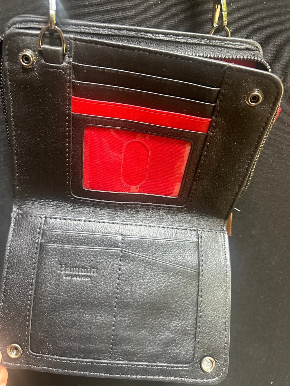 Nammitt Los Angeles Crossbody Crafted black pebbled Leather - Picture 7 of 10